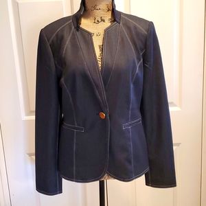 Premise Charcoal tailored blazer 8 NWOT